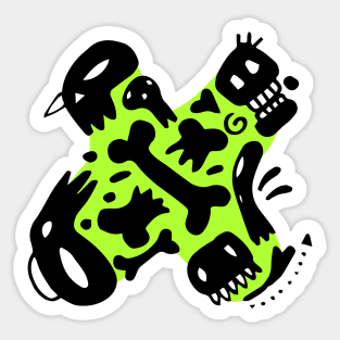 Letter X Sticker